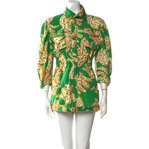 Farm Rio - Raining Bananas Twill Romper